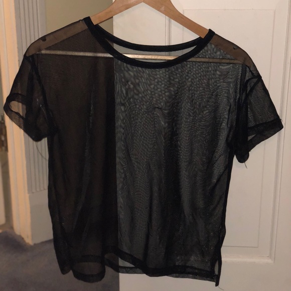Tops - mesh top